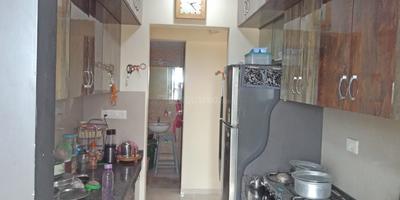 Kitchen Image of 750 Sq.ft 1 BHK Apartment / Flat for sale in Dombivli East Thane for Rs. 5100000