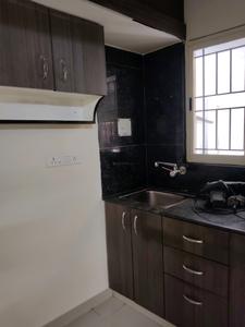 Kitchen Image of 560 Sq.ft 1 BHK Independent House for rent in New Tippasandra Bengaluru for Rs. 18000