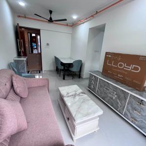 Hall Image of 586 Sq.ft 1 BHK Apartment / Flat for rent in Deraiya Nehru Nagar Nirmal CHS Ltd, Kurla East Mumbai for Rs. 58000