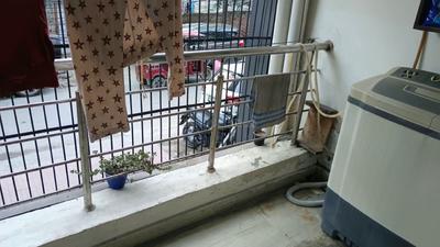 Balcony Image of 1000 Sq.ft 3 BHK Apartment / Flat for rent in Indirapuram Ghaziabad for Rs. 30000