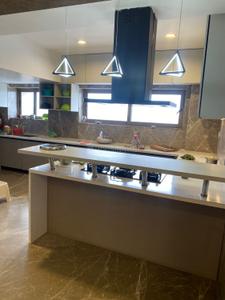 Kitchen Image of 5100 Sq.ft 4 BHK Apartment / Flat for sale in HRG Verantes 22, Thaltej Ahmedabad for Rs. 53500000