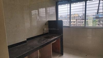 Kitchen Image of 600 Sq.ft 1 BHK Apartment / Flat for sale in Airoli Navi Mumbai for Rs. 6700000