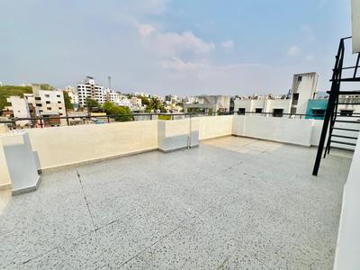 Balcony Image of 630 Sq.ft 1 BHK Apartment / Flat for rent in Kolhewadi Pune for Rs. 9000