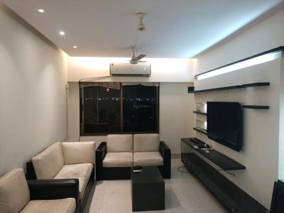 Living Room Image of 2073 Sq.ft 3 BHK Apartment / Flat for rent in Jamaica Fortune Grand, Agripada Mumbai for Rs. 145000