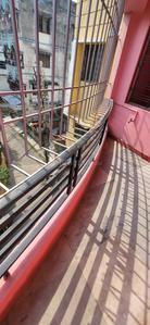 Balcony Image of 825 Sq.ft 2 BHK Apartment / Flat for rent in Airport Gate No 2 Kolkata for Rs. 10600