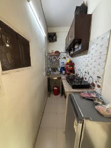 Kitchen Image of 350 Sq.ft 1 RK Builder Floor for rent in Patel Nagar New Delhi for Rs. 18000