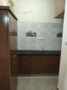 Kitchen Image of 550 Sq.ft 1 BHK Builder Floor for rent in Kamanahalli Bengaluru for Rs. 18000