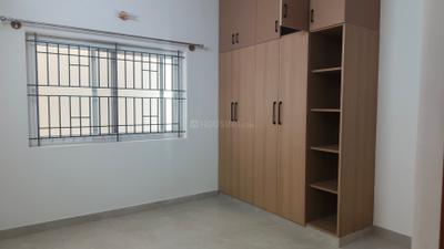 Bedroom Image of 1400 Sq.ft 3 BHK Builder Floor for rent in Srirampuram Bengaluru for Rs. 55000