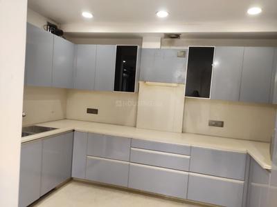Kitchen Image of 1400 Sq.ft 3 BHK Builder Floor for rent in Mansarover Garden New Delhi for Rs. 55000