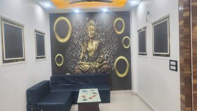 Living Room Image of 660 Sq.ft 2 BHK Builder Floor for rent in Saarthi Affordable Homes, Uttam Nagar New Delhi for Rs. 26000