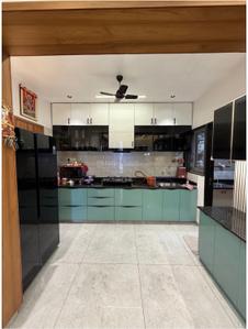 Kitchen Image of 3320 Sq.ft 3 BHK Apartment / Flat for sale in Shlok Elysium, Ghatlodiya Ahmedabad for Rs. 17500000