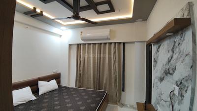 Bedroom Image of 1500 Sq.ft 3 BHK Apartment / Flat for rent in Adani Amogha, Shantigram Ahmedabad for Rs. 55000