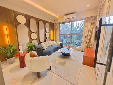 Hall Image of 840 Sq.ft 2 BHK Apartment / Flat for sale in Kohinoor Riverdale , Kharadi Pune for Rs. 10300000