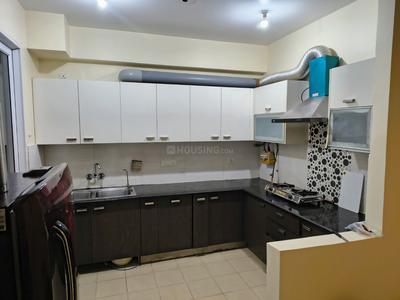 Kitchen Image of Co-living Flat, Single Room with balcony in Sector 77, Noida