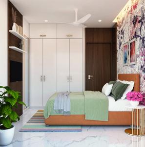 Bedroom Image of 650 Sq.ft 1 BHK Builder Floor for sale in Radha Krishna Residency, Palghar Mumbai for Rs. 3000000