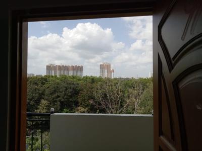 Balcony Image of 600 Sq.ft 1 BHK Apartment / Flat for rent in Hebbal Bengaluru for Rs. 17500