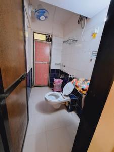 Bathroom Image of 850 Sq.ft 1 BHK Apartment / Flat for sale in Kopar Khairane Navi Mumbai for Rs. 8500000