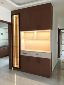 Living Room Image of 1546 Sq.ft 3 BHK Apartment / Flat for rent in Keya The Lake Terraces, Electronic City Bengaluru for Rs. 60000