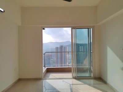 Living Room Image of 533 Sq.ft 1 BHK Apartment / Flat for rent in Kasarvadavali Thane for Rs. 20000