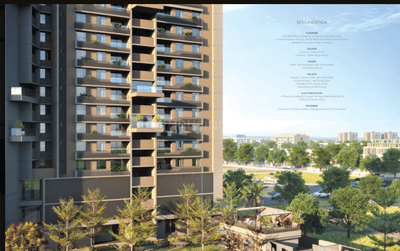 Image of 1950 Sq.ft 3 BHK Apartment / Flat for sale in Shivalik Sharda Harmony, University Area, Ahmedabad for Rs. 16100000