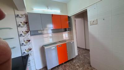 Kitchen Image of 700 Sq.ft 1.5 BHK Apartment / Flat for rent in Kaamdhenu Swarna Anant, Kopar Khairane Navi Mumbai for Rs. 38000