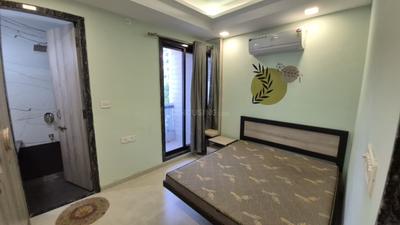Bedroom Image of 400 Sq.ft 1 BHK Builder Floor for rent in Mahalakshmi Nagar Indore for Rs. 22000