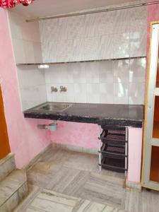 Kitchen Image of 1200 Sq.ft 1 RK Builder Floor for rent in Gomti Nagar Lucknow for Rs. 8000