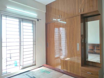 Bedroom Image of 1200 Sq.ft 2 BHK Builder Floor for rent in Muneshwara Nagar Bengaluru for Rs. 50000