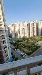Balcony Image of 1250 Sq.ft 2 BHK Apartment / Flat for rent in Eldeco Saubhagyam Phase 2, Vrindavan Yojana Lucknow for Rs. 19000