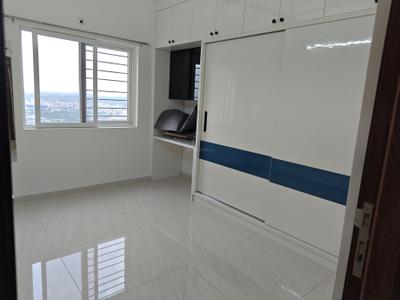 Bedroom Image of 1353 Sq.ft 3 BHK Apartment / Flat for rent in Urbanrise On Cloud 33, Bachupally Hyderabad for Rs. 42000