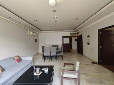 Living Room Image of 1800 Sq.ft 2 BHK Builder Floor for rent in Sarva Priya Apartments, Hauz Khas New Delhi for Rs. 108000