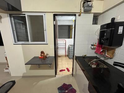 Kitchen Image of 1031 Sq.ft 2 BHK Apartment / Flat for rent in Anshul Ballina, Nigdi Pune for Rs. 24000