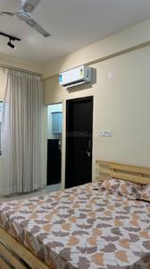 Bedroom Image of 651 Sq.ft 1 RK Apartment / Flat for rent in Vijay Nagar Indore for Rs. 15000