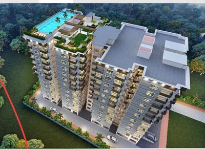 Image of 1873 Sq.ft 3 BHK Apartment / Flat for sale in Pramod Heights, Rasulgarh, Bhubaneswar for Rs. 12600000