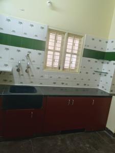 Kitchen Image of 1100 Sq.ft 2 BHK Builder Floor for rent in Horamavu Bengaluru for Rs. 22000