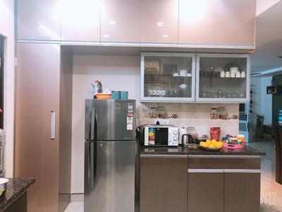 Kitchen Image of 1996 Sq.ft 3 BHK Apartment / Flat for sale in Hallmark Tranquil, Puppalaguda Hyderabad for Rs. 17000000