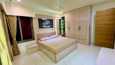Bedroom Image of 2350 Sq.ft 3 BHK Apartment / Flat for rent in Shivalik Green View, Shantigram Ahmedabad for Rs. 95000