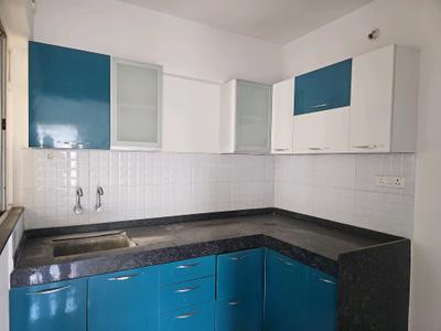 Kitchen Image of 985 Sq.ft 2 BHK Apartment / Flat for sale in Majestique Manhattan H Building, Wagholi Pune for Rs. 6051000