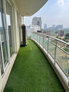 Balcony Image of 1950 Sq.ft 4 BHK Apartment / Flat for rent in DLF The Primus, Sector 82A Gurgaon for Rs. 75000