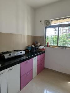 Kitchen Image of 584 Sq.ft 1 BHK Apartment / Flat for rent in Lodha Casa Rio, Palava Phase 1 Thane for Rs. 16000