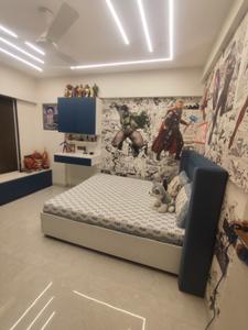 Bedroom Image of 1000 Sq.ft 3 BHK Apartment / Flat for rent in Borivali West Mumbai for Rs. 75000