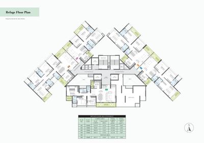 Image of 2325 Sq.ft 4 BHK Apartment / Flat for sale in Osian Almanova Phase 1, Mundhwa, Pune for Rs. 19990000