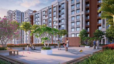 Image of 850 Sq.ft 2 BHK Apartment / Flat for sale in Urban Lakes Phase I, Konnagar, Hooghly for Rs. 3000000