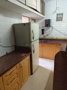 Kitchen Image of 1150 Sq.ft 3 BHK Apartment / Flat for rent in Diwalipura Vadodara for Rs. 25000