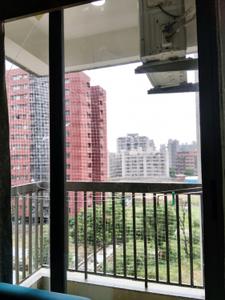 Balcony Image of 1185 Sq.ft 2 BHK Apartment / Flat for rent in Aashray Atulyam, Shilaj Ahmedabad for Rs. 28000