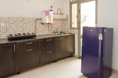Kitchen Image of 3 BHK in Pan Oasis in Sector 117, Noida