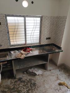 Kitchen Image of 450 Sq.ft 1 BHK Apartment / Flat for rent in Keshtopur Kolkata for Rs. 9000