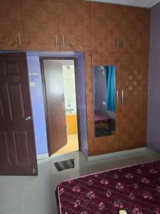 Bedroom Image of 1100 Sq.ft 3 BHK Apartment / Flat for rent in MJ Eden Apartments, Kolathur Chennai for Rs. 25000