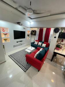 Hall Image of 745 Sq.ft 2 BHK Apartment / Flat for rent in Superior Micron Heights, Airoli Navi Mumbai for Rs. 53000
