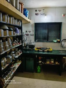 Kitchen Image of 450 Sq.ft 1 RK Independent House for rent in Moshi Pune for Rs. 7000
